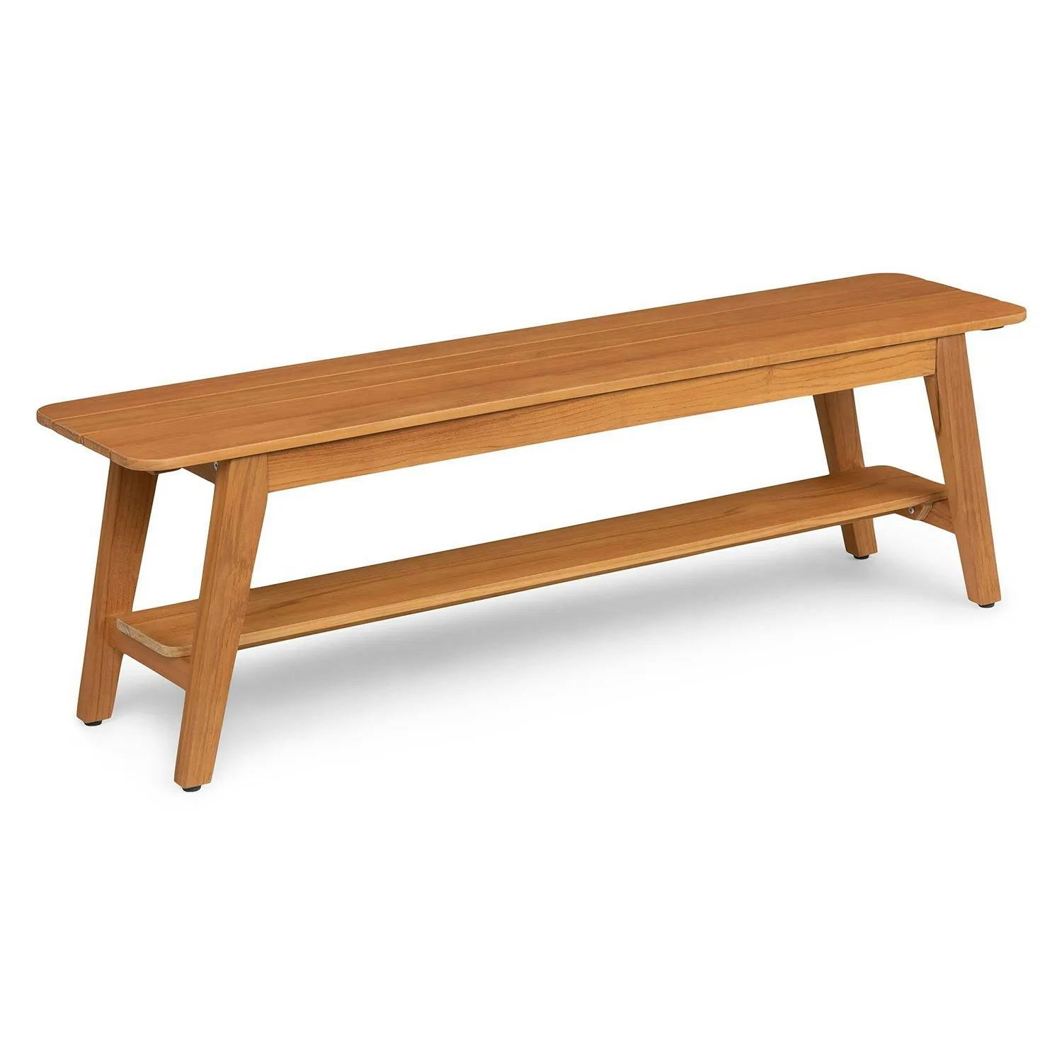 Eudo 58_ Outdoor Bench - Bronze Teak - Image 3