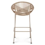 Kasiko Outdoor Bar Stool - White Pepper