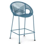 Kasiko Outdoor Counter Stool - Storm Blue