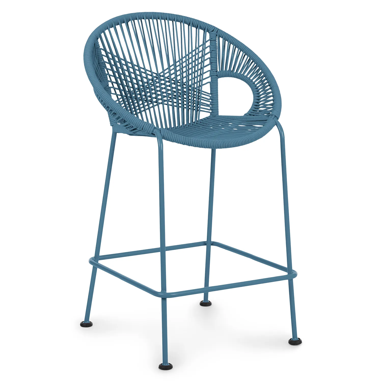 Kasiko Outdoor Counter Stool - Storm Blue - Image 7