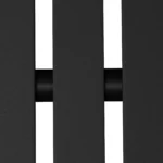 Sarek Outdoor Stackable Counter Stool - Black
