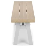 Sardis 56_ Outdoor Bench - Driftwood Gray