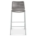 Zina Outdoor Bar Stool - Heathered Gray