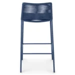 Zina Outdoor Bar Stool - Indigo Blue