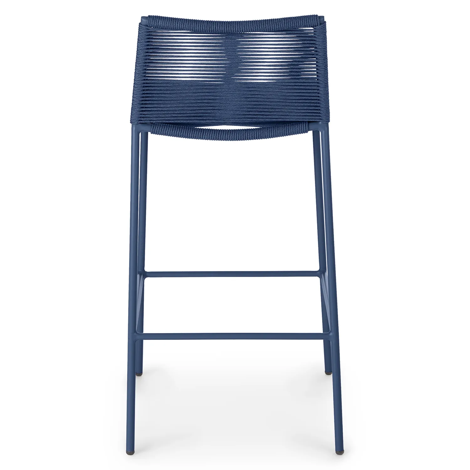 Zina Outdoor Bar Stool - Indigo Blue - Image 7
