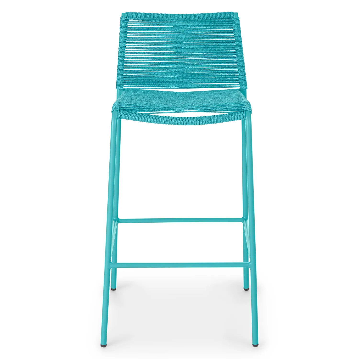 Zina Outdoor Bar Stool - Lago Aqua - Image 7