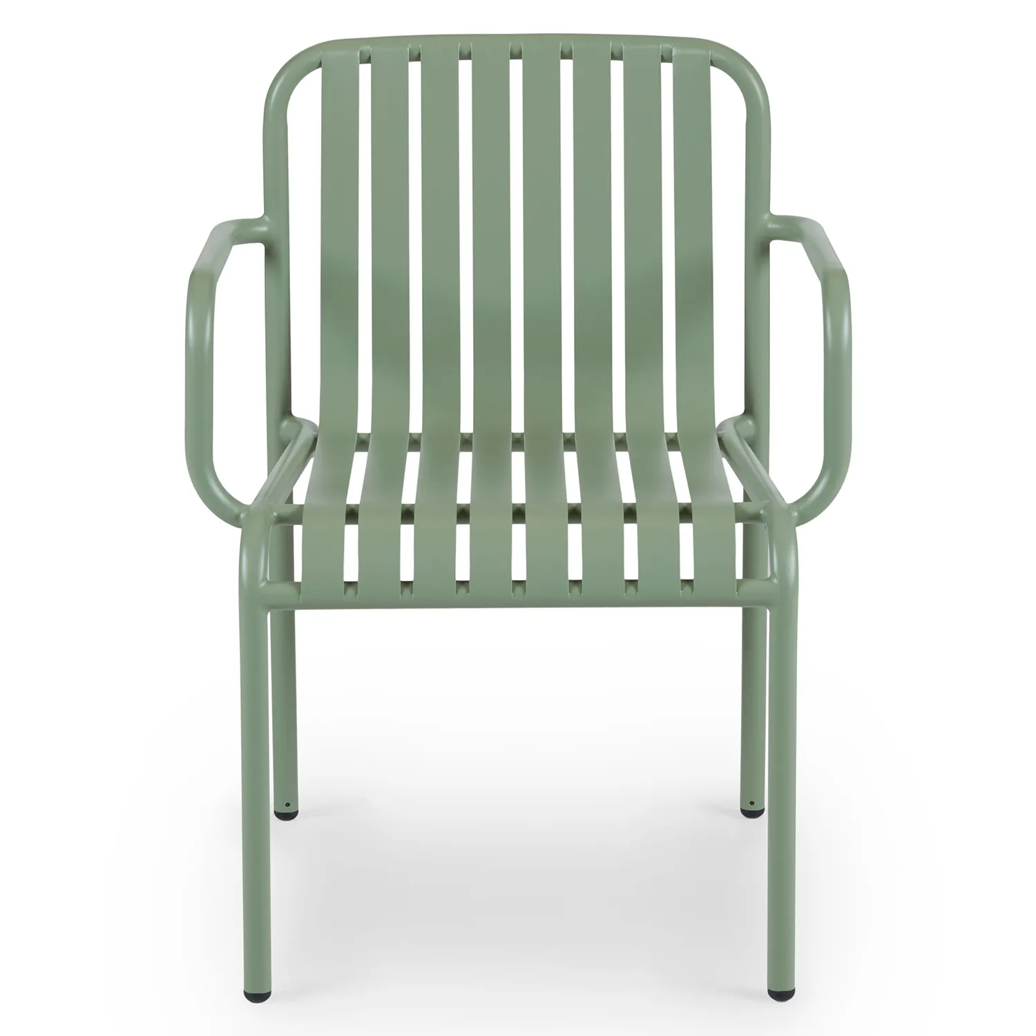 Sarek Outdoor Stackable Dining Armchair - Khaki Green - Image 16