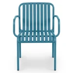 Sarek Outdoor Stackable Dining Armchair - Peacock Blue