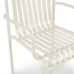 Sarek Outdoor Stackable Dining Armchair - Taupe