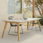 Atra 94.5_ Outdoor Dining Table - Concrete