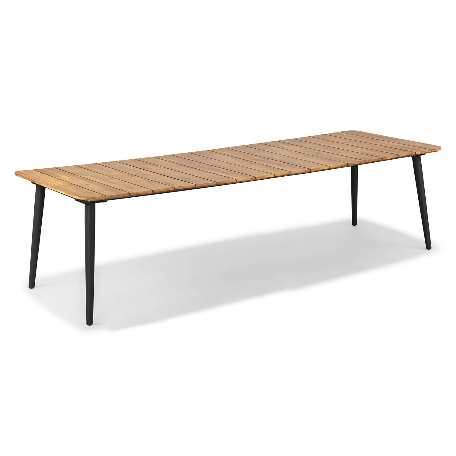 Latta 110_ Outdoor Dining Table - Slate Gray - Image 3