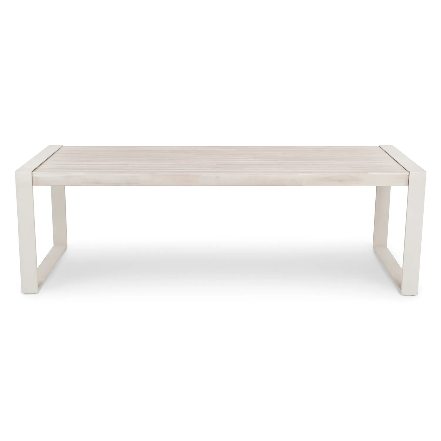 Lubek 94.5_ Outdoor Dining Table - Byron Gray - Image 5