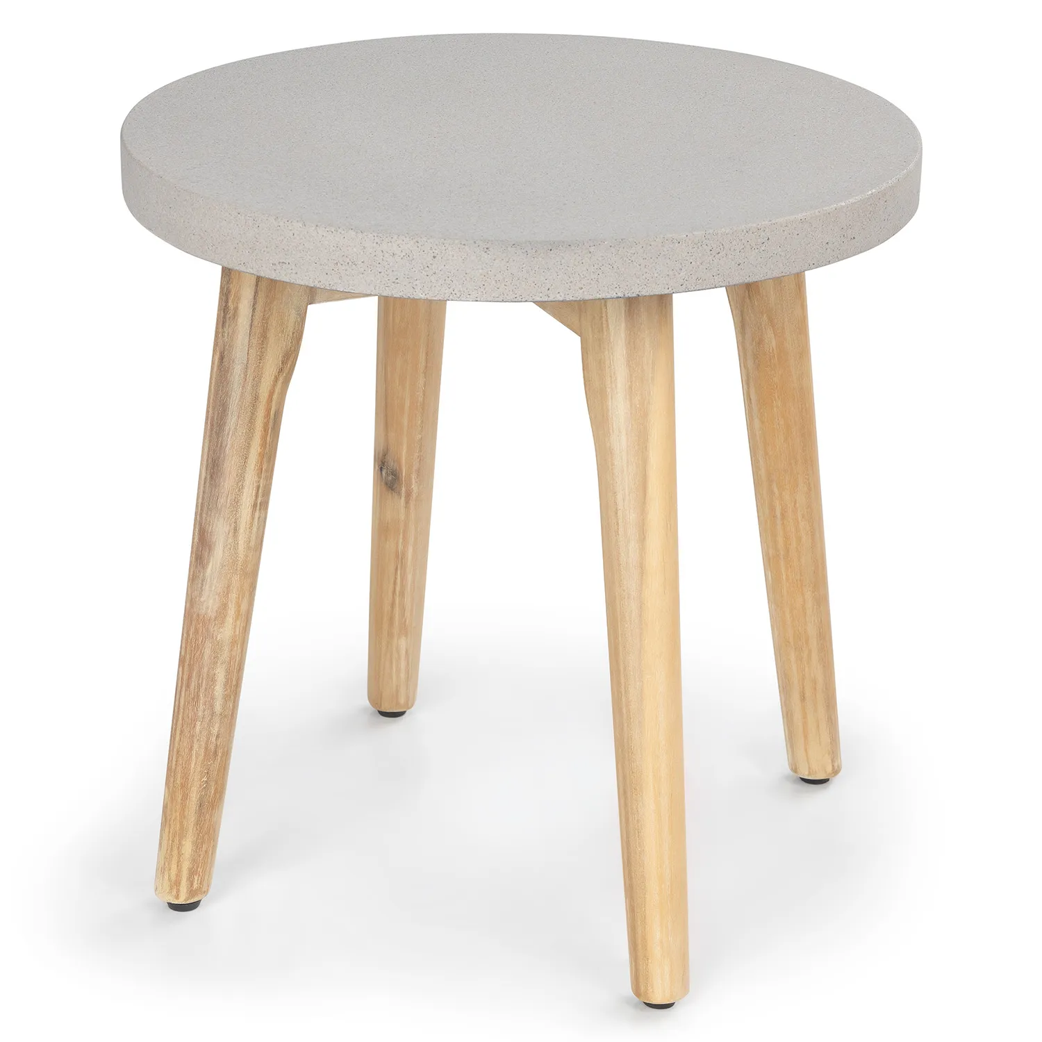 Atra Outdoor Side Table - Concrete - Image 3