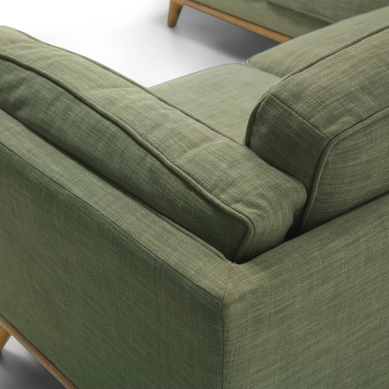 Timber 93_ Corner Sectional - Olio Green - Image 7