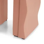Bixby Outdoor Concrete Side Table - Ochre Brown