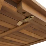 Elanora Outdoor Folding Cafe Table - Light Acacia
