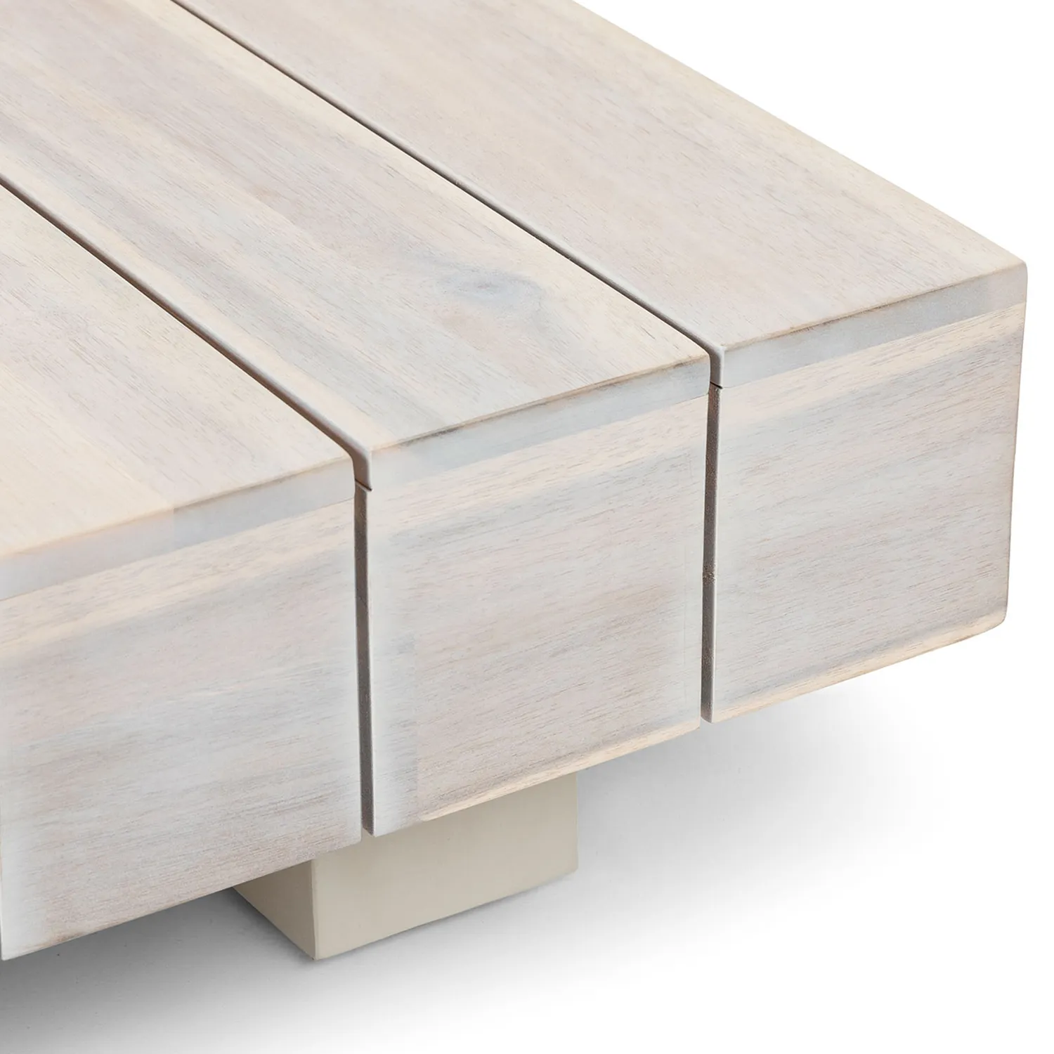 Lubek 32.5_ Outdoor Coffee Table - Byron Gray - Image 7