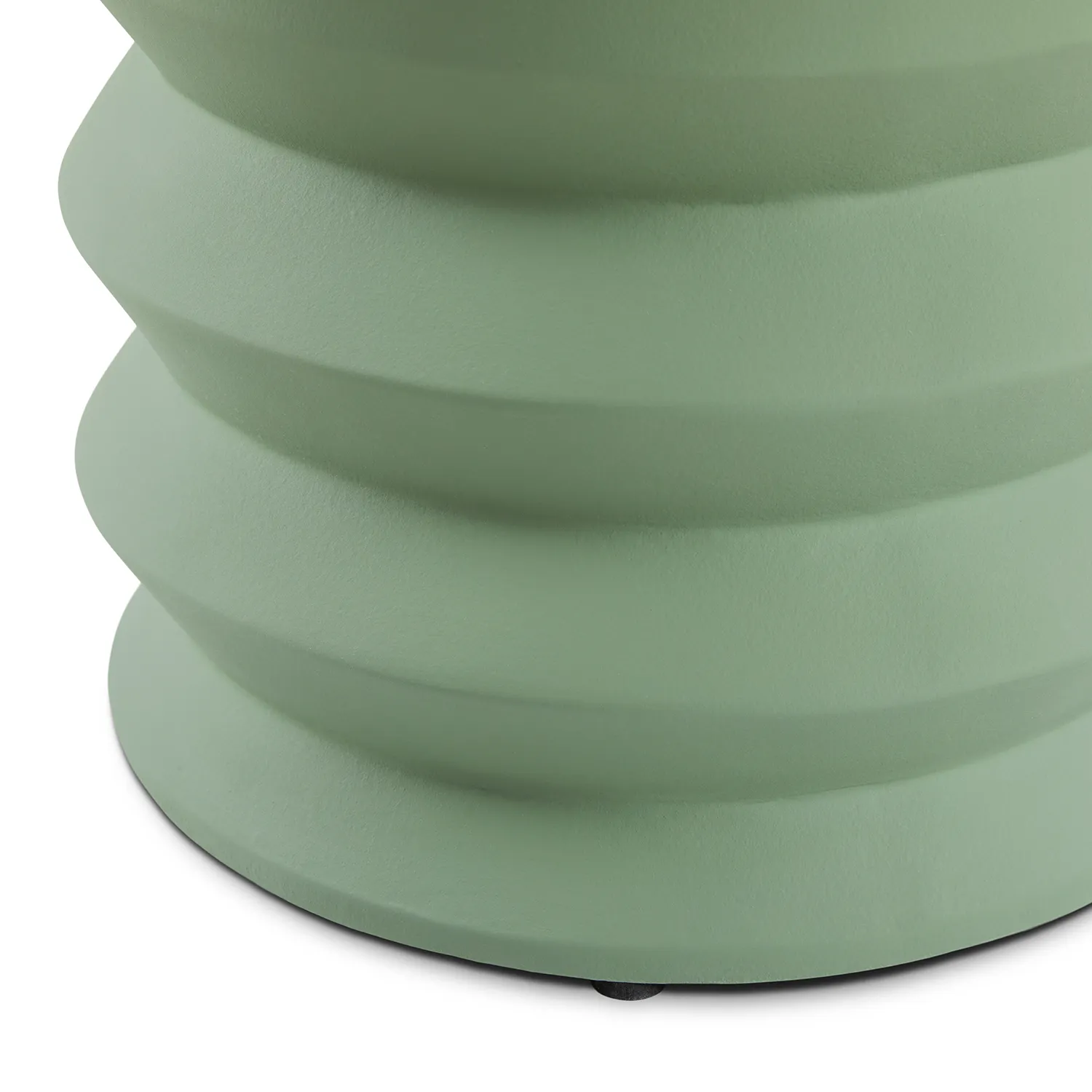 Pindo Outdoor Concrete Side Table - Khaki Green - Image 4