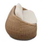 Avila 85.5_ Outdoor Sofa - Dravite Ivory