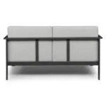 Burkel 57_ Outdoor Loveseat - Cloudy Gray