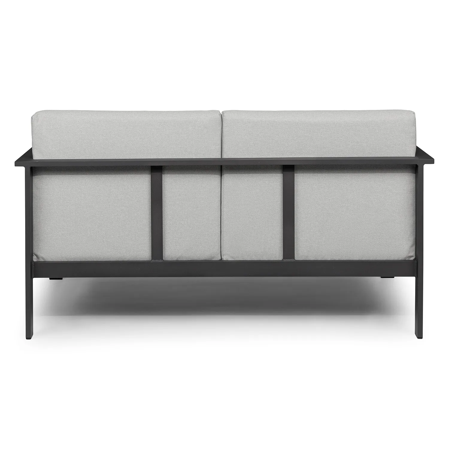 Burkel 57_ Outdoor Loveseat - Cloudy Gray - Image 5