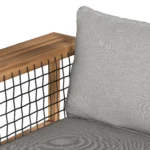 Callais 90.5_ Outdoor Sofa - Taupe Gray