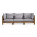 Cove 102.75_ Outdoor Modular Sofa - Basket Gray