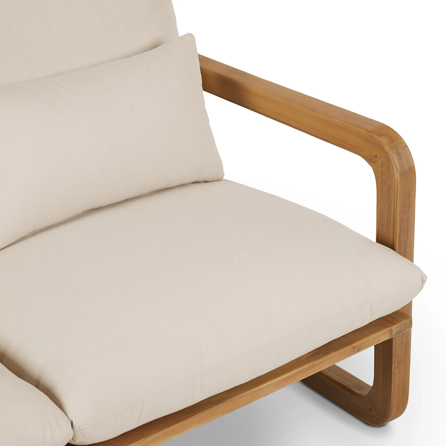 Laholm 70_ Outdoor Loveseat - Dravite Ivory - Image 13