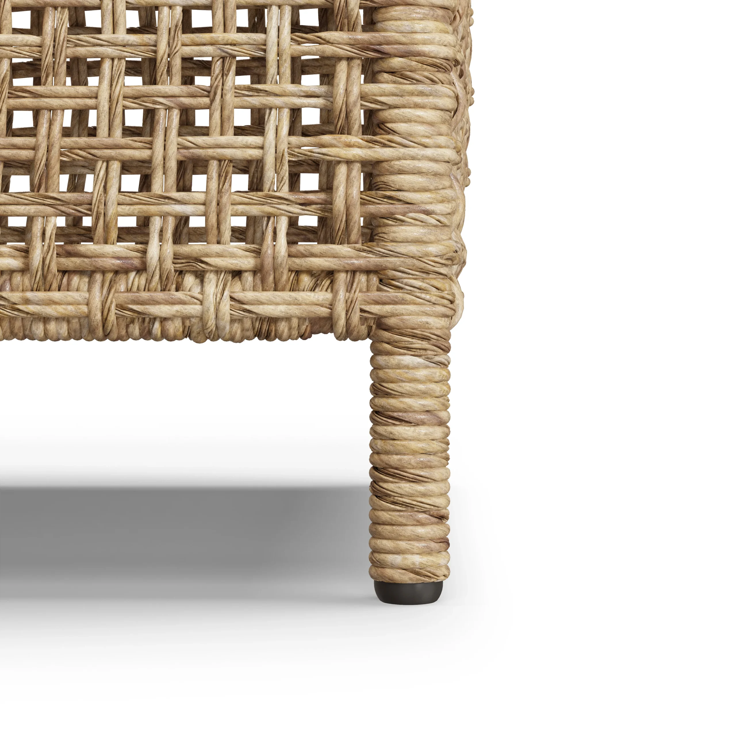 Robbi 29_ Outdoor Ottoman - Dravite Ivory - Image 4