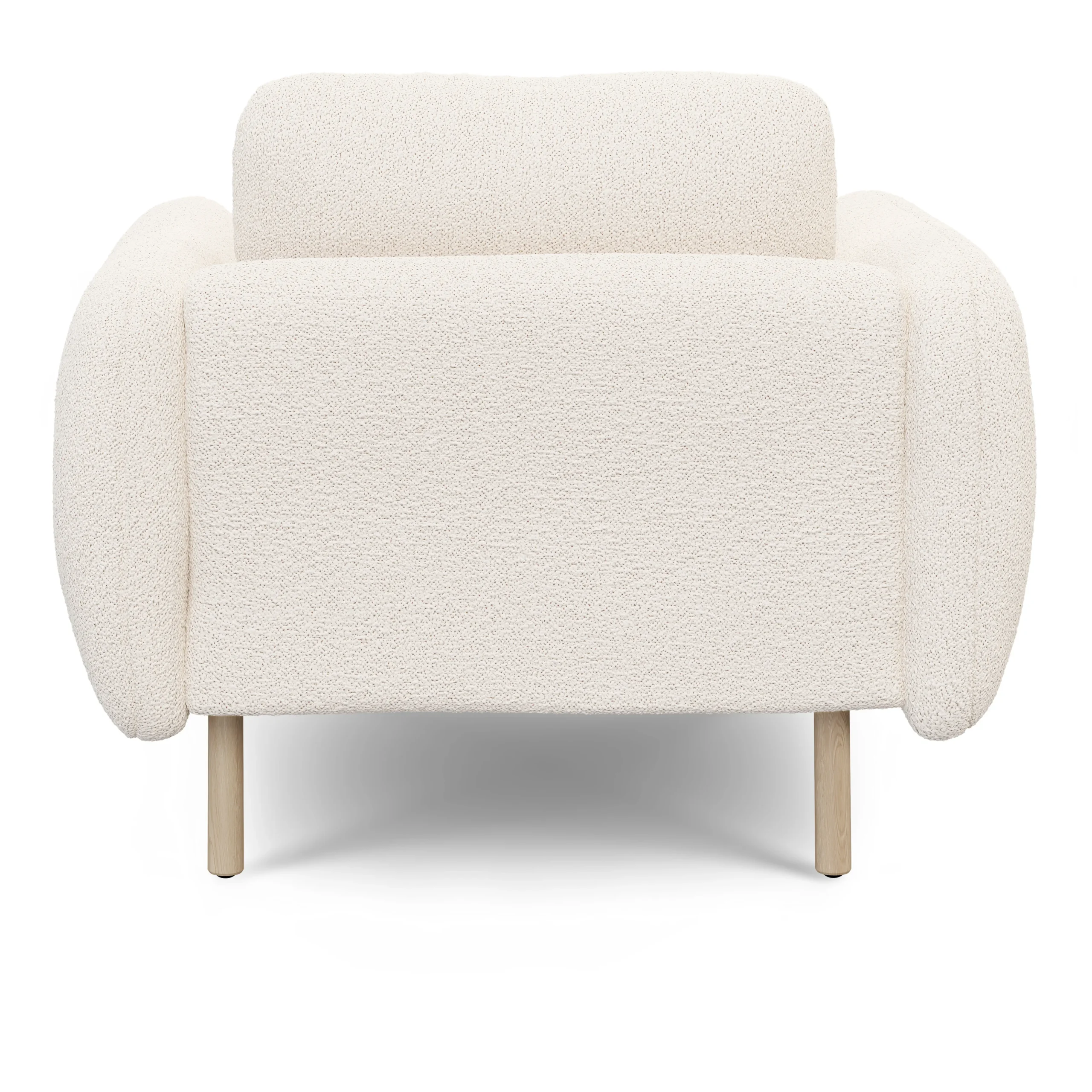 Sanders 37_ Lounge Chair - Ivory Wool Bouclé - Image 8