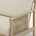 Rosa 80_ Outdoor Sofa - Dravite Ivory