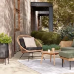 Aeri 37_ Outdoor Lounge Chair - Slate Gray