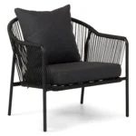 Calicut 33_ Outdoor Lounge Chair - Coast Black