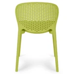 Dot Outdoor Stackable Dining Chair - Citrus Green