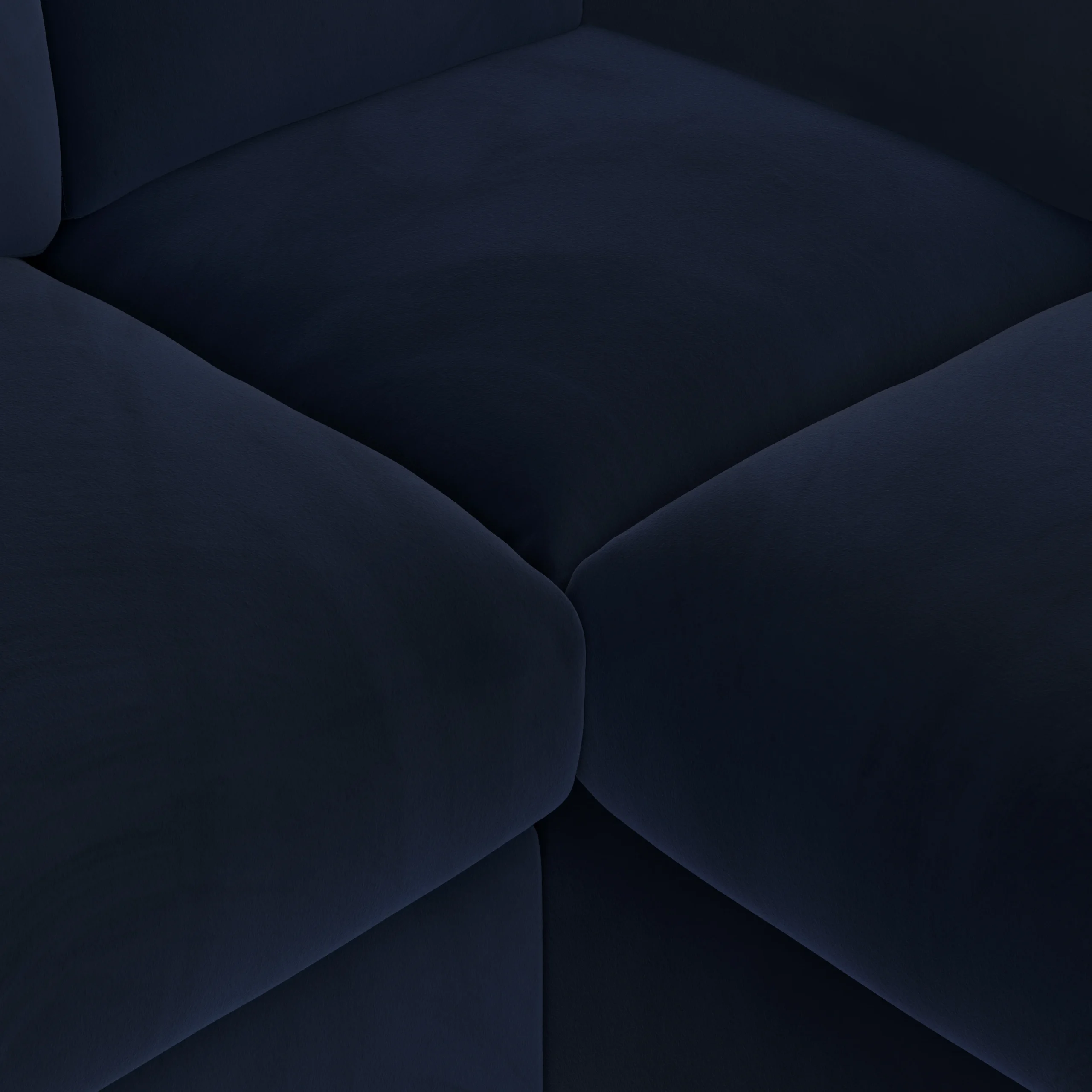 Vati 92_ Velvet Corner Sectional - Natural Oak and Hale Ink - Image 5