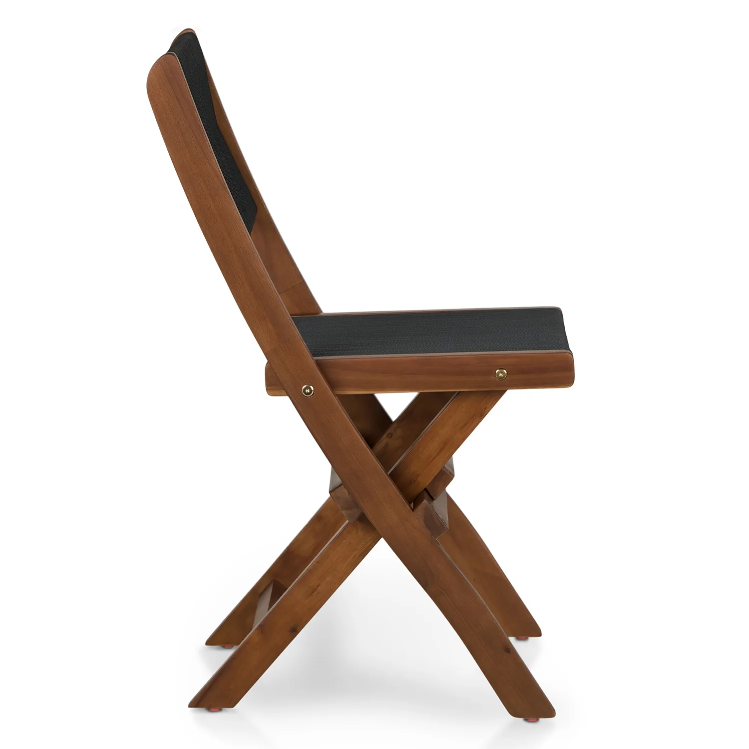 Elanora Outdoor Folding Dining Chair - Dark Acacia - Image 6