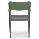 Elan Outdoor Stackable Dining Chair - Green