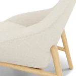 Sunny 32_ Lounge Chair - Ivory Wool Bouclé