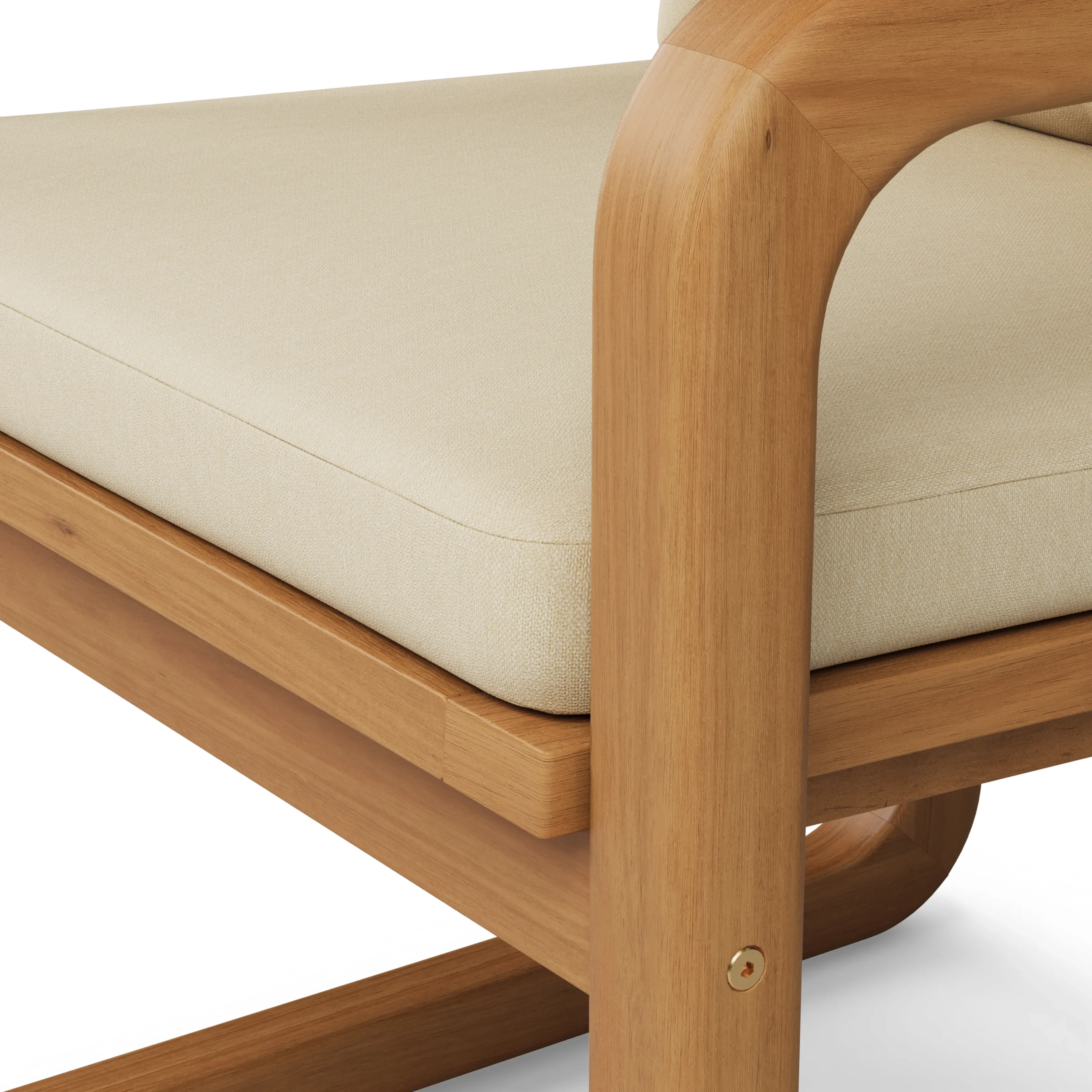 Laholm Outdoor Dining Chair - Dravite Ivory - Image 4