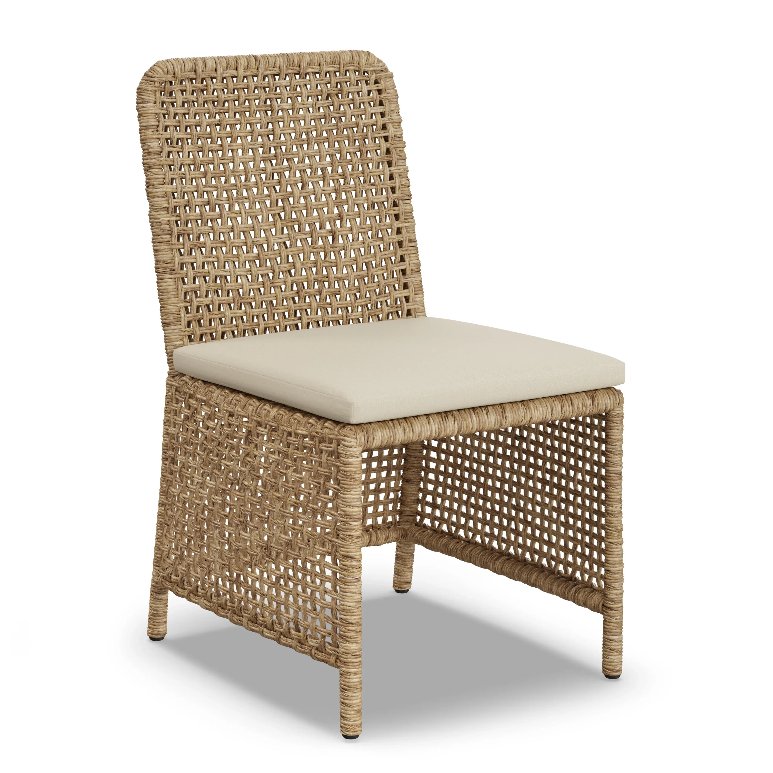Robbi Outdoor Dining Chair - Dravite Ivory - Image 7