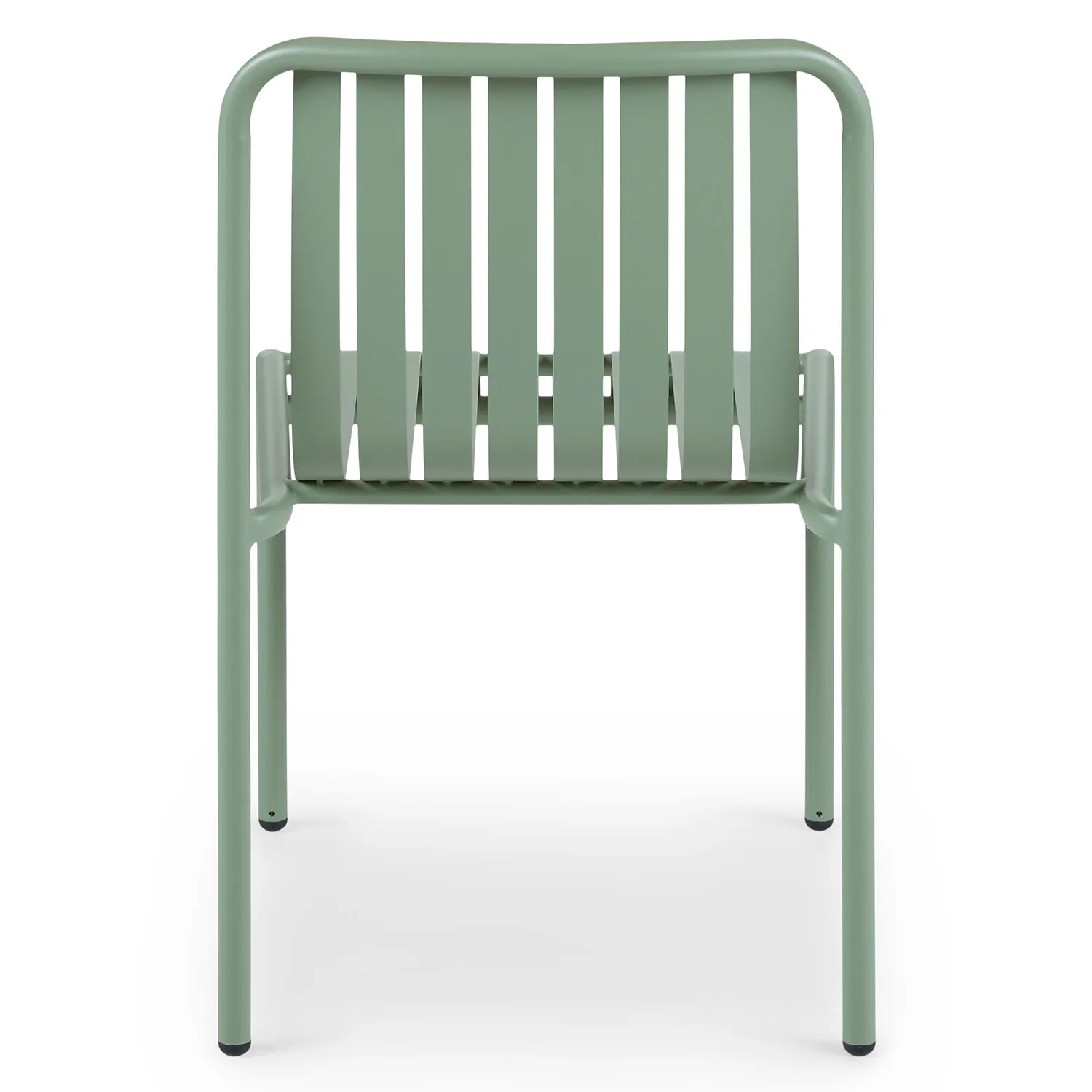 Sarek Outdoor Stackable Dining Chair - Khaki Green - Image 7