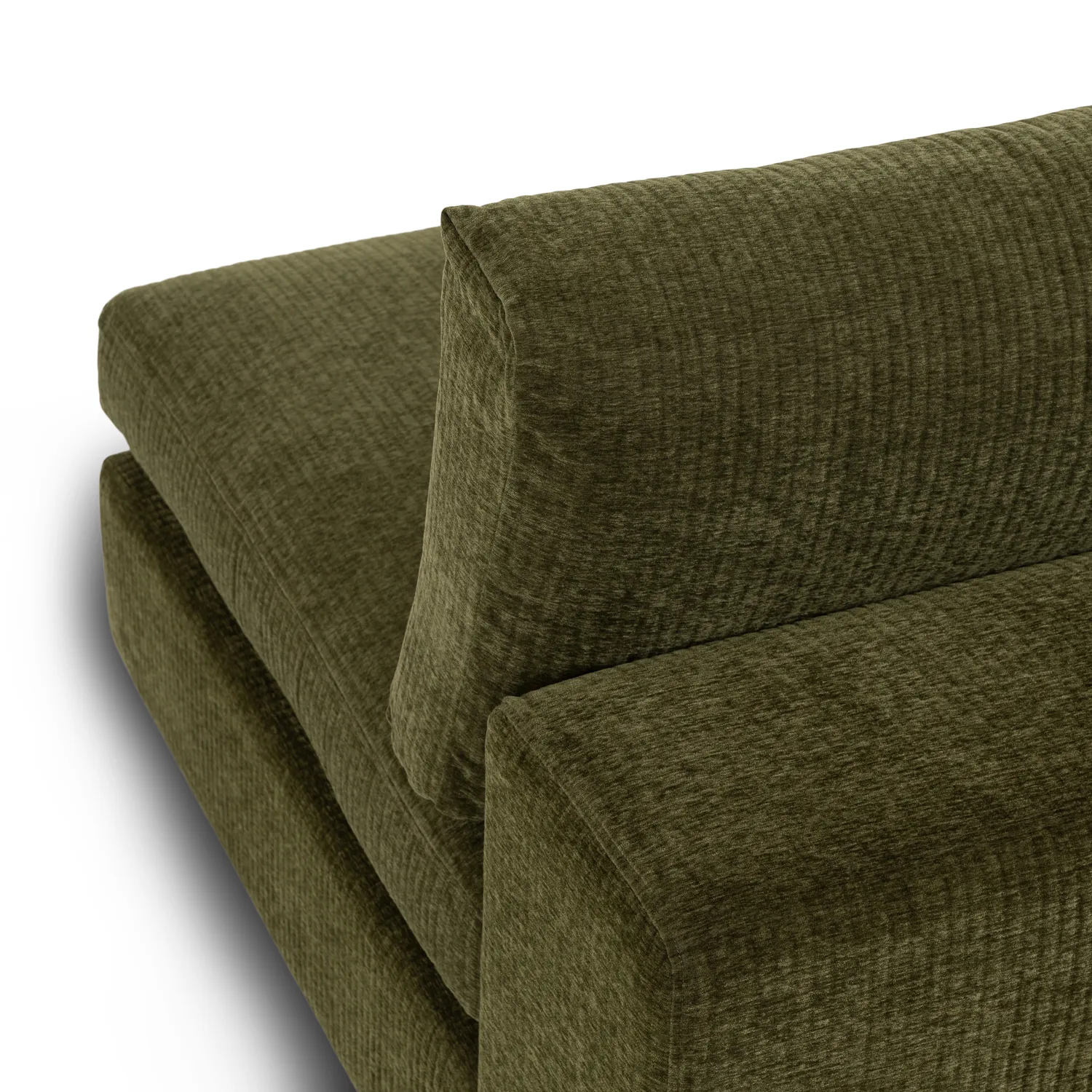 Beta 39.5_ Armless Chair Module - Cypress Green - Image 5