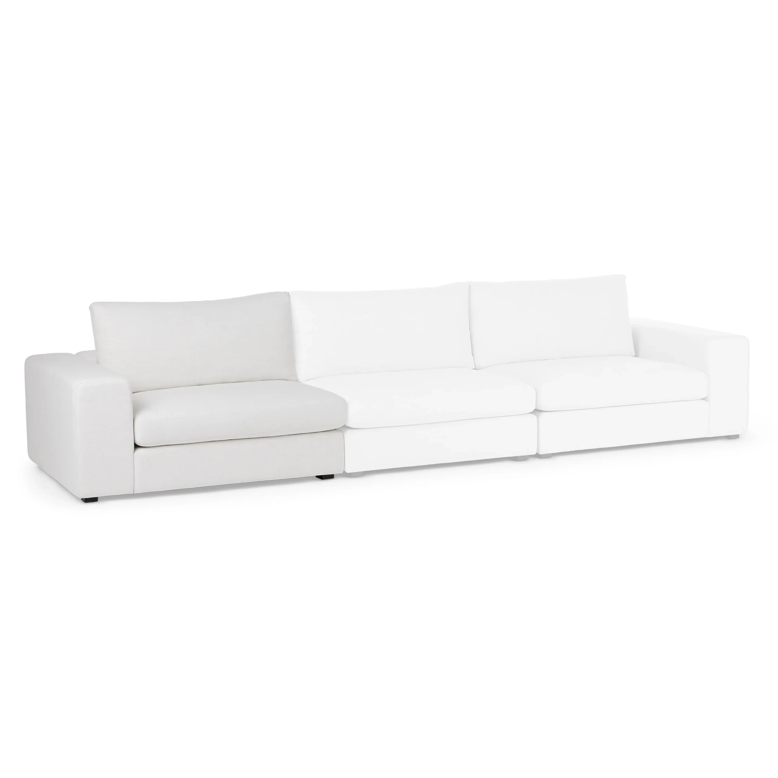 Beta 49_ Left Arm Chair Module - Quartz White - Image 16