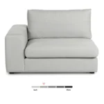 Beta 49_ Left Arm Chair Module - Welsh Gray
