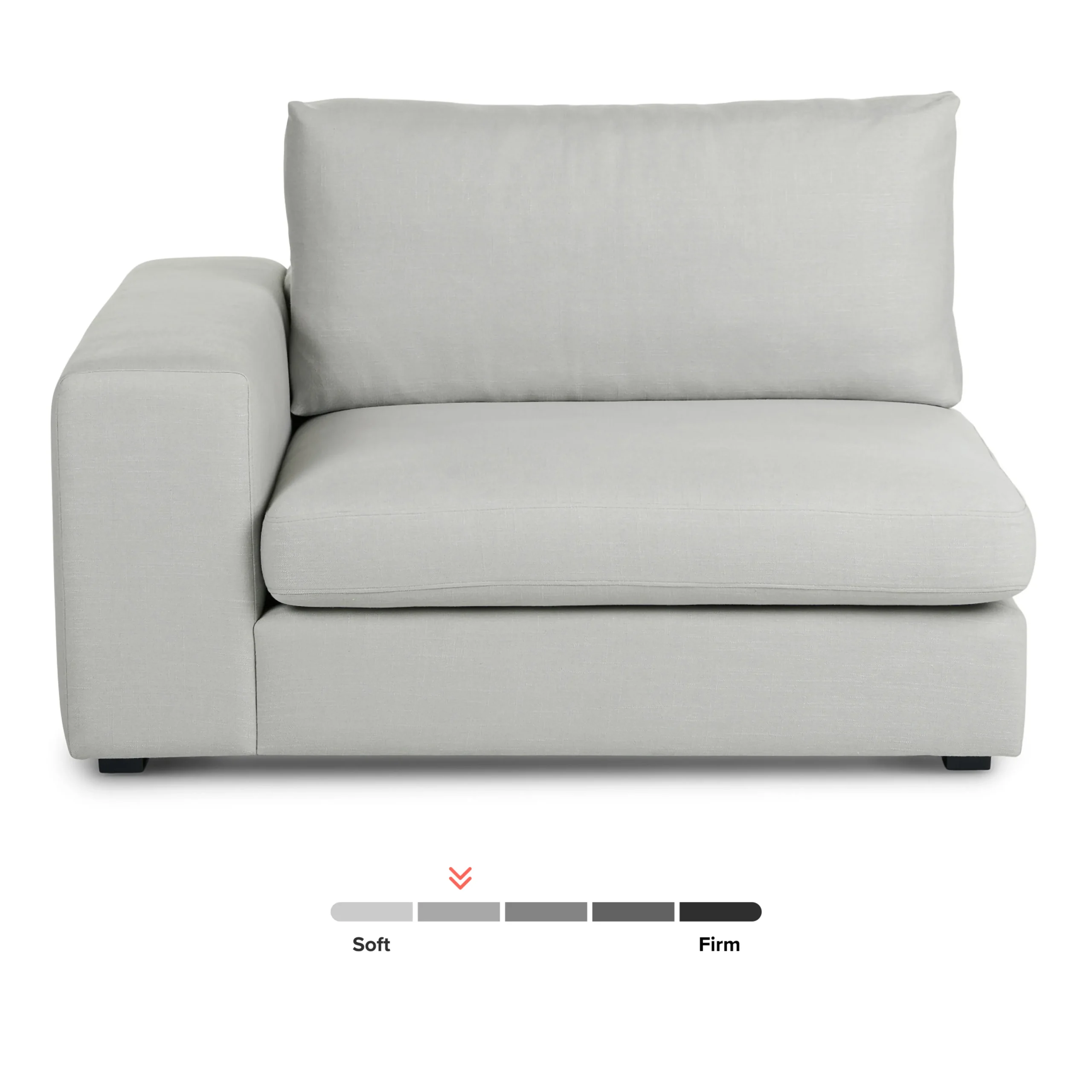 Beta 49_ Left Arm Chair Module - Welsh Gray - Image 16