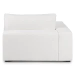 Beta 49_ Left Chaise Module - Quartz White