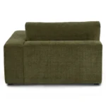Beta 49_ Right Chaise Module - Cypress Green