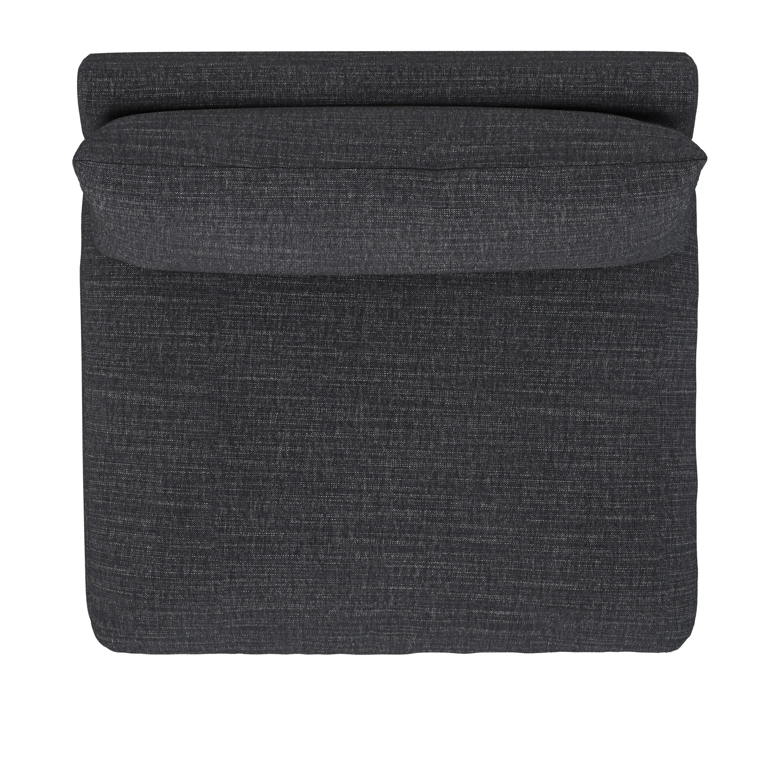 Leigh 39.5_ Armless Chair Module - Napa Charcoal - Image 6