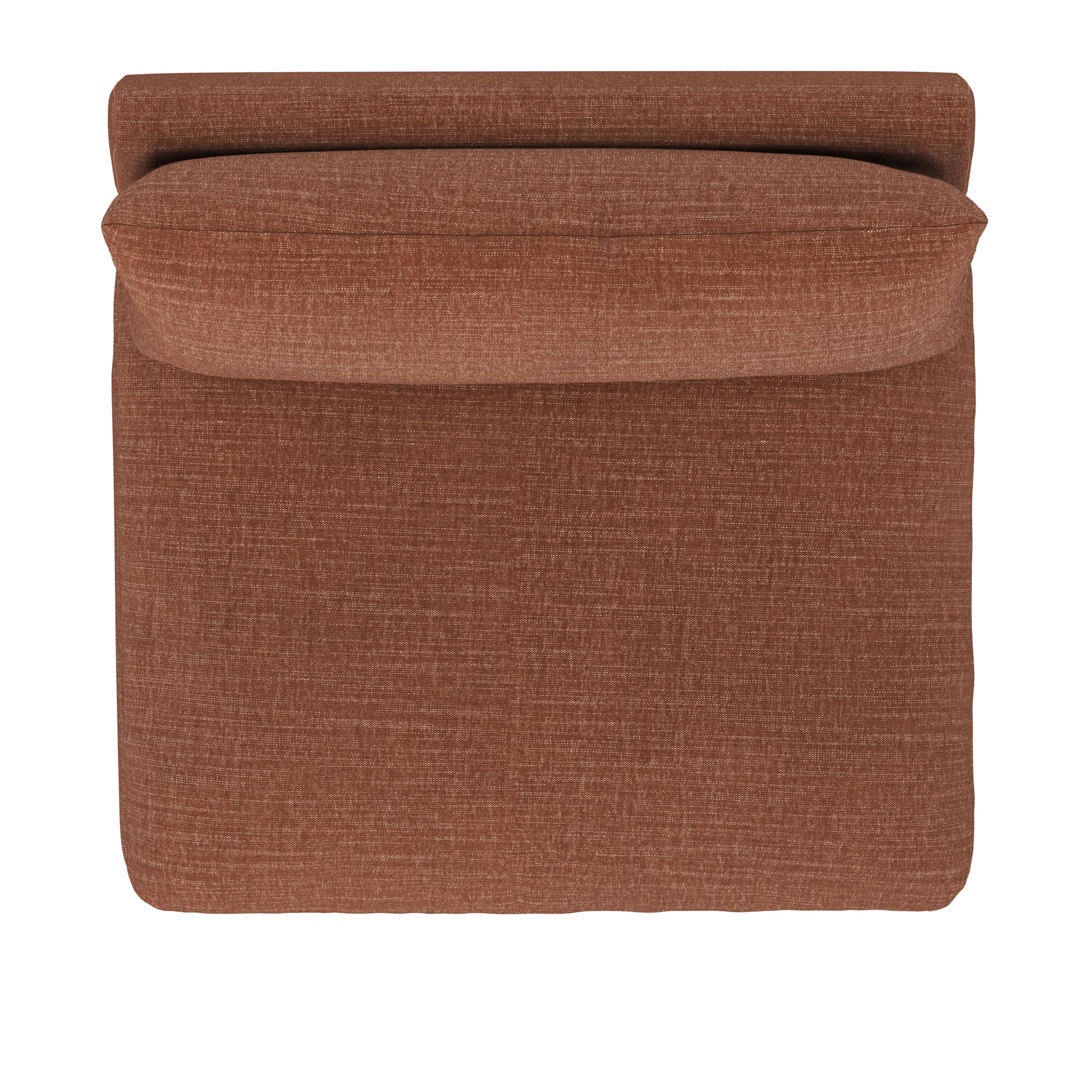 Leigh 39.5_ Armless Chair Module - Napa Rust - Image 8