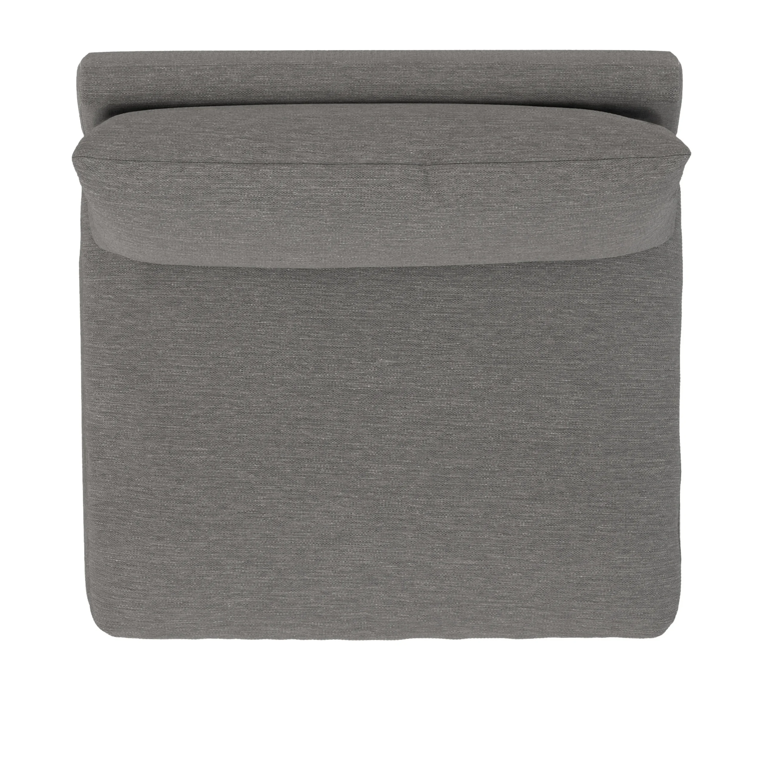 Leigh 39.5_ Armless Chair Module - Silver Gray - Image 10
